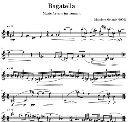 bagatella estratto